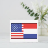 Amerika Holland Briefkaart (Staand voorkant)