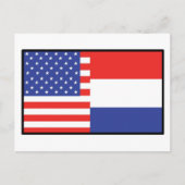 Amerika Holland Briefkaart (Voorkant)