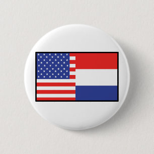 Amerika Holland Ronde Button 5,7 Cm