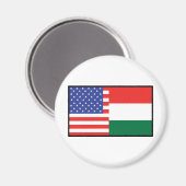 Amerika Hongarije Magneet (Voorkant / Achterkant)