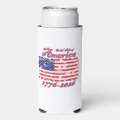 Amerika: Hou het of Laat het Seltzer Blikjeskoeler (Seltzer Achterkant)