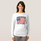AMERIKA HOU HET VAN OF VERLAAT HET T-Shirts (Voorkant volledig)
