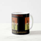 AMERIKA HOUDEN DE VLAMBURGER. KOFFIEMOK (Voorkant rechts)