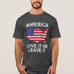 Amerika houdt ervan of laat het, Pro Amerika T-shirt