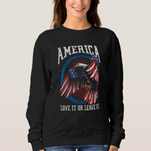 Amerika houdt ervan of laat ons Eagle Proud Americ Trui