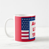 Amerika HOUDT VAN TRUMP KOFFIE MOK (Links)