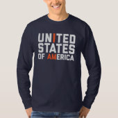 Amerika Ik ben T-shirt (Voorkant)