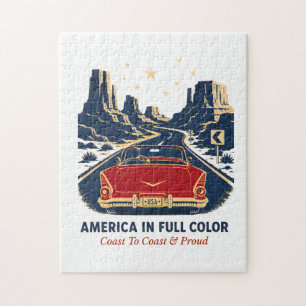 Amerika in Kleuren Puzzel
