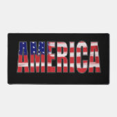 AMERIKA in vlagtekst Bureaumat (Voorkant)