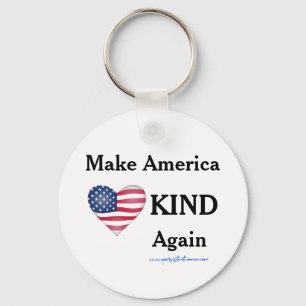 Amerika is altijd GREAT geweest, laten we het nu K Sleutelhanger