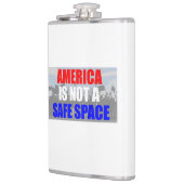 Amerika is geen veilige ruimte heupfles (Links)