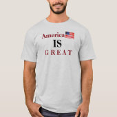 AMERIKA IS GROOT T-SHIRT (Voorkant)