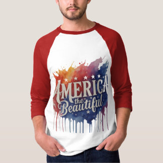 Amerika is het mooie. t-shirt