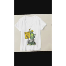 Amerika is in aanbouw - Excuses voor het stof T-shirt