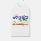 Amerika is mooi cadeaulabel (Voorkant)