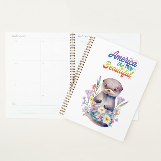 Amerika is mooi planner (Display)