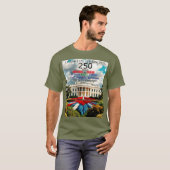 Amerika is trots op het leger t-shirt (Voorkant volledig)