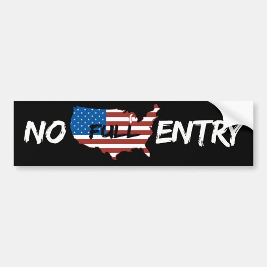 Amerika is volledig - Conservatief -.png Bumpersticker (Voorkant)