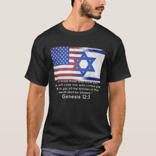 Amerika Israël ondersteunt T-shirt 53