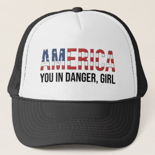 Amerika - Je bent in gevaar, meisje Trucker Pet