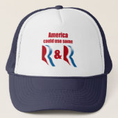 AMERIKA KAN SOMMIGE R EN R -.png GEBRUIKEN Trucker Pet (Voorkant)