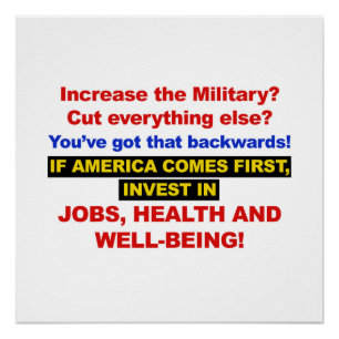Amerika komt als eerste? Investeer dan in Amerikan Perfect Poster