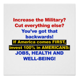 Amerika komt als eerste? Investeer dan in Amerikan Poster