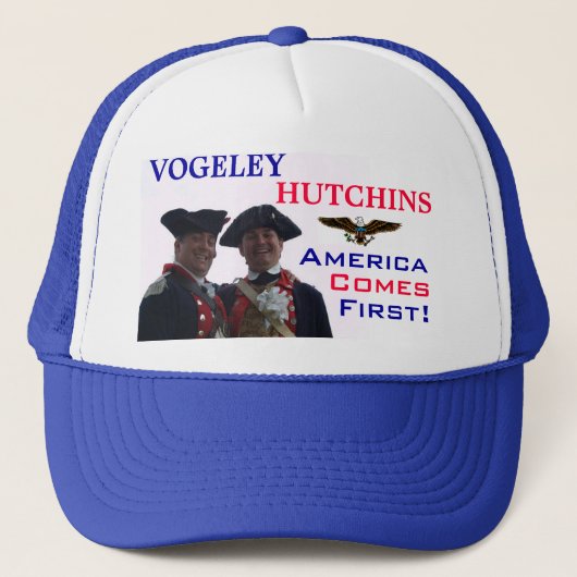 Amerika komt als eerste trucker pet (Voorkant)