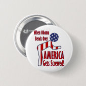 Amerika krijgt een scherm ronde button 5,7 cm (Voorkant /achterkant)