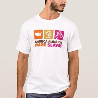 Amerika Loopt Op T-shirt