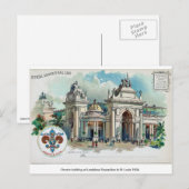 Amerika, Louisiana, St Louis Expo' 1904 Briefkaart (Voorkant / Achterkant)