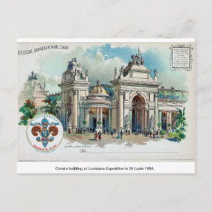 Amerika, Louisiana, St Louis Expo' 1904 Briefkaart