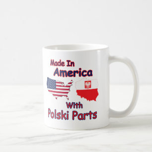 Amerika met Polski onderdelen Koffiemok