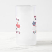 Amerika met Poolse delen Matglas Bierpul (Center)