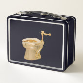 "AMERIKA" METALEN LUNCHBOX (Achterkant)