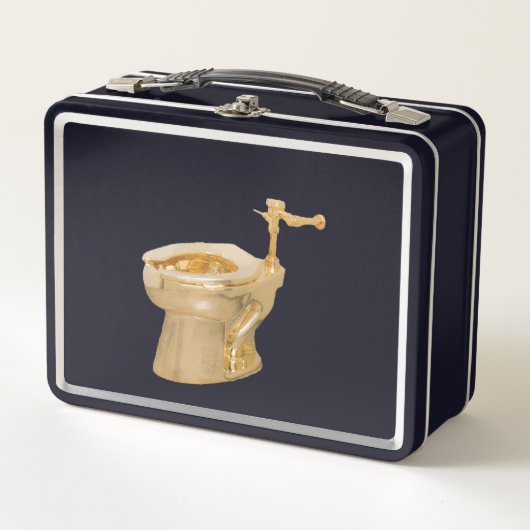 "AMERIKA" METALEN LUNCHBOX (Voorkant)