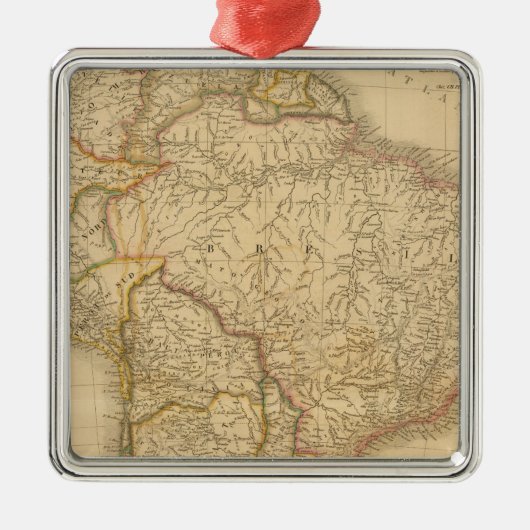 Amerika Metalen Ornament (Voorkant)