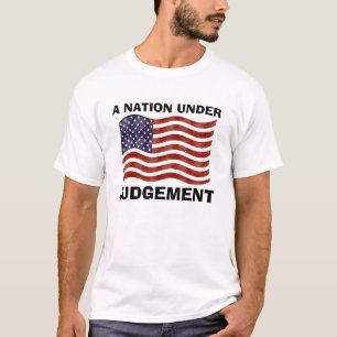Amerika, Nation under Arrest, Christelijk T_shirt T-shirt