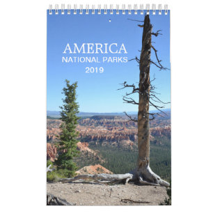 Amerika Nationale Parken natuur fotokalender 2019 Kalender
