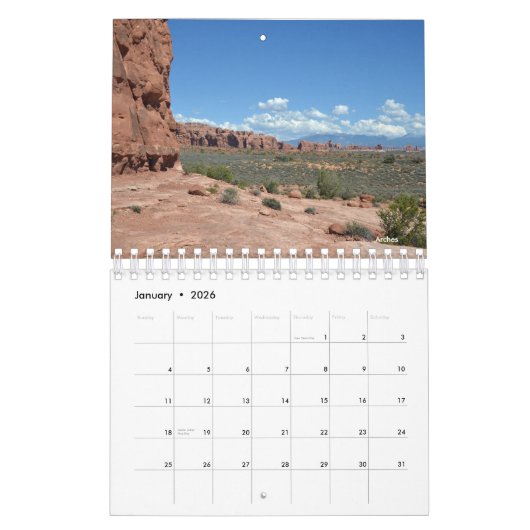 Amerika Nationale Parken natuur fotokalender 2020 Kalender (Jan 2026)