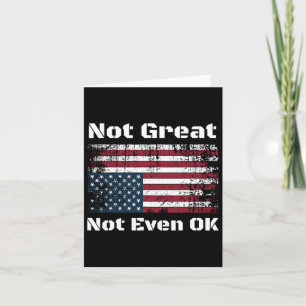 Amerika niet geweldig, zelfs niet OK Amerikanen ve Kaart