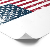 Amerika niet geweldig, zelfs niet OK Amerikanen ve Poster (Hoek)