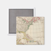 Amerika noord magneet (Voorkant / Achterkant)