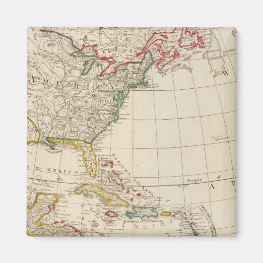 Amerika noord magneet (Voorkant)