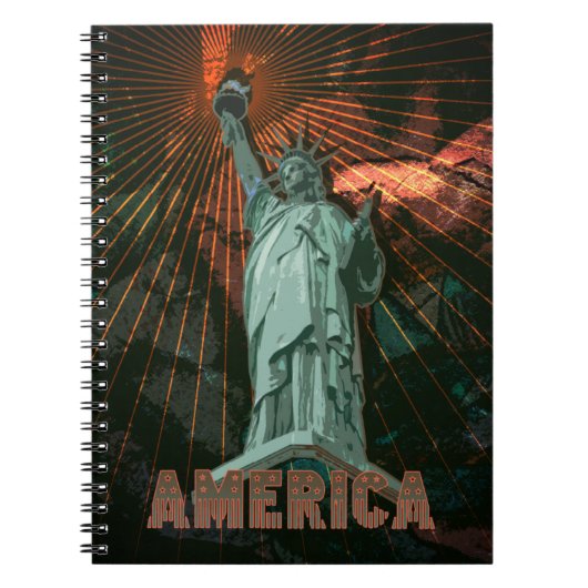 AMERIKA - NOTITIEBOEK (Voorkant)