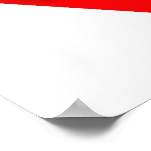 Amerika nummer één poster (Hoek)