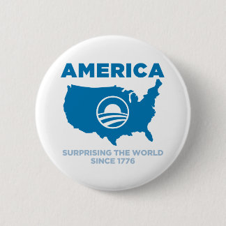 Amerika Obama Ronde Button 5,7 Cm