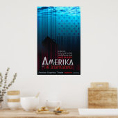 AMERIKA of de verdwijning Poster (Keuken)