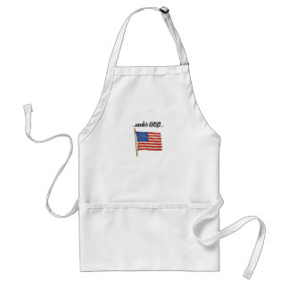 Amerika onder God Standaard Schort
