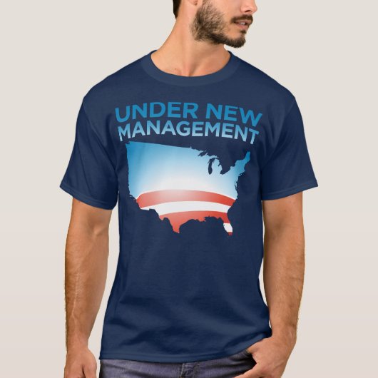 Amerika: Onder Nieuw Beheer T-shirt (Voorkant)